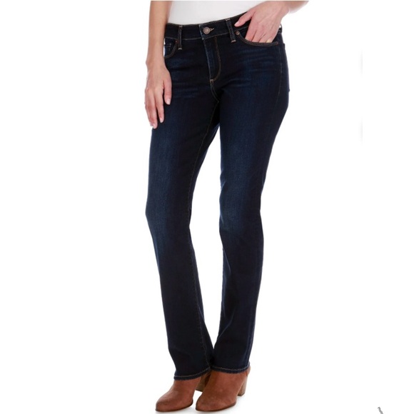 Lucky Brand Jeans Women's 29 Dark Indigo Sweet Straight LIKE NEW! - Picture 2 of 10